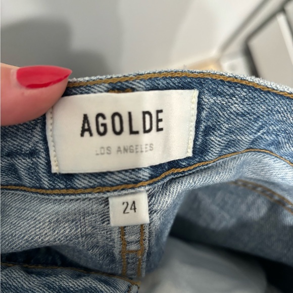 agolde criss cross jeans - Picture 3 of 6